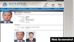 "Интерполдун" сайтында Бекзод Ахмедов тууралуу маалымат