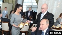 ვლადიმირ პუტინი და ევგენი პრიგოჟინი