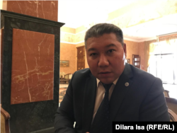 Шынболат Байкулов, председатель правления ассоциации KazWaste. Шымкент, 5 декабря 2018 года.