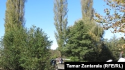 რუსეთის სამხედროების ბლოკ-პოსტი ხურჩა-ნაბაკევის ადმინისტრაციულ საზღვარზე