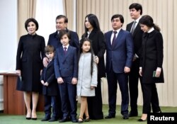 Семья президента Узбекистана Шавката Мирзияева.
