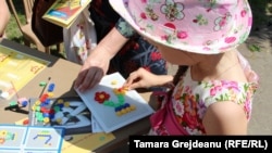 Imagine surprinsă la evenimentele dedicate Zilei Internaționale a Copilului, Chișinău, 2017