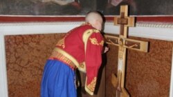 A photo from Vuk Adzic's baptism