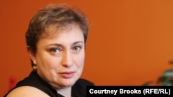 Gay rights activist Yelena Goltsman