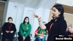 Ләйсән Сафина форумда чыгыш ясый