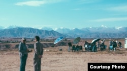 С режиссером Эрнестом Абдыжапаровым