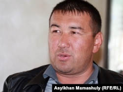 Житель Шетпе Берик Атабаев.