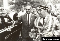 Леонид Брежнев во время посещения советских республик Средней Азии, 1973 год