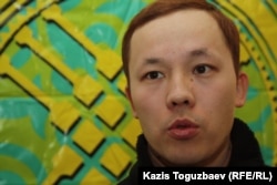 Махамбет Абжан, гражданский активист. Алматы, 14 февраля 2013 года.