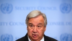 انتونیو گوترش، منشی عمومی سازمان ملل