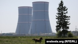 Беларуская АЭС у Астраўцы. Архіўнае фота