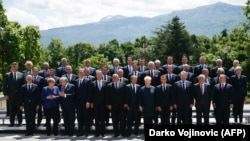 Premijeri Zapadnog Balkana sa liderima EU na petom Samitu Z. Balkana u okviru Berlinskog procesa (maj 2018.)