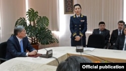 Во время церемонии открытия здания Генпрокуратуры, 2013 год.