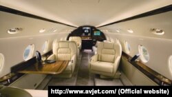 Салон літака Gulfstream G-200