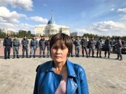 Башкалаадагы көп балалуу энелердин нааразылык акциясы, 4-сентябрь 2019-жыл.