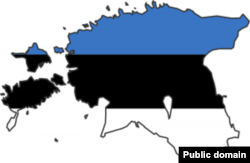 Эстониянын картасы.