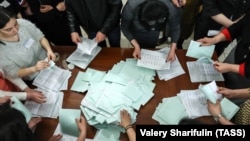 ფოტო არქივიდან: ე.წ. არჩევნები ოკუპირებულ აფხაზეთში. 2017 წელი 