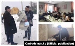 Оторбаев Сахароводогу мигранттар борборунда.