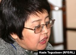 «Қазақстанда парламентаризмді дамыту қорының» жетекшісі Зәуреш Батталова.