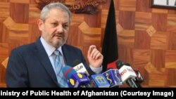 فیروز الدین فیروز وزیر صحت عامه افغانستان