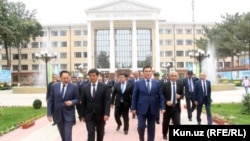 Кыргыз делегациясын биринчи вице-премьер министр Мухаметкалый Абулгазиев жетектеп барды.