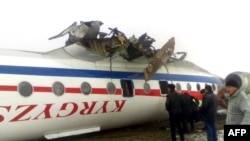 Аңтарылып калган Ту-134 учагы. Ош аба майданы, 28-декабрь.