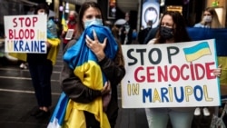 Rusiyeniñ Ukrainağa qarşı istilâsına qarşı narazılıq aktsiyası, Gonkong, 2022 senesi martnıñ 22-si