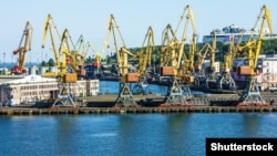 Морской порт Одессы, архивное фото