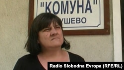 Даница Кондоска, раководител на градска мрежа од Ј.П. Комуна од Крушево.