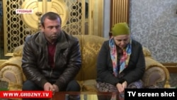 Chechen social worker Ayshat Inayeva is shamed on state TV by Ramzan Kadyrov.