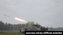 На вучэньнях «Захад-2017». Ілюстрацыйнае фота