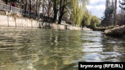 Aqmescitte Salğır yatağı. Arhivden alınğan fotoresim