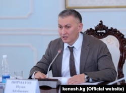 Gyrgyzystanyň parlamentiniň deputaty Ishak Pirmatow