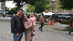 Раида Баймонкоева үй-бүлөсү менен.