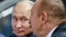 Президент РФ Владимир Путин и президент Азербайджана Ильхам Алиев. Архивное фото