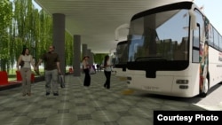 Терминали автобусҳои Душанбе