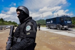 Një pjestar i Policisë së Kosovës.