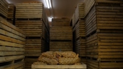 Один из торгово-логистических центров в Кыргызстане.