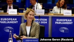 Kaja Kallas na saslušanju Odbora za vanjsku politiku Evropskog parlamenta, Brisel, Belgija, 12. novembra 2024.