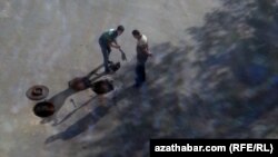 Ремонт коммуникаций. Мары  