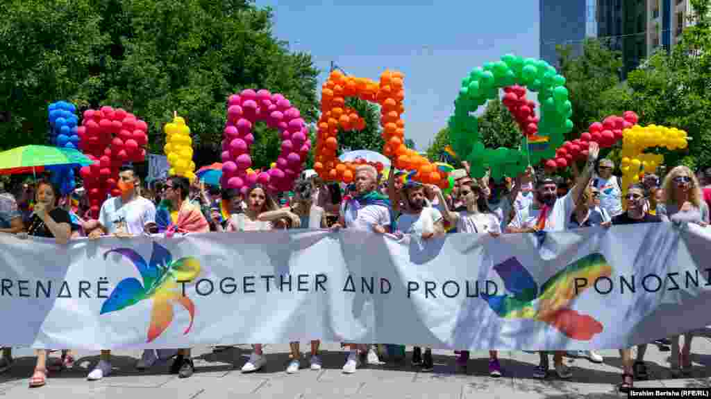 Aktivisti iz regiona i nekih evropskih zemalja su takođe prisustvovali Paradi.