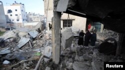 په غزه کې د ۲۰۲۳ز کال د اکتوبر راهسې جګړه دوام لري ـ پخوانی انځور.