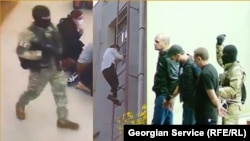 კოლაჟი გავრცელებული ფოტო და ვიდეომასალებით. 2020 წლის ოქტომბერი.