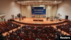 Yragyň täze parlamenti, Bagdat, 1-nji iýul, 2014. 