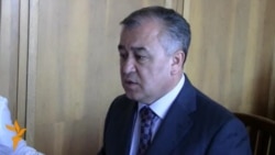 Текебаевдин айыптоолорго жообу