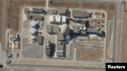 ირანის ქალაქ არაქში მდებარე ობიექტის სატელიტური ფოტო, რომელიც 2025 წლის თებერვალშია გადაღებული