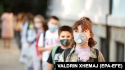 Një shkollë në Prishtinë