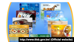 Türkmen bank kartlary