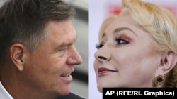  Klaus Iohannis și Viorica Dăncilă