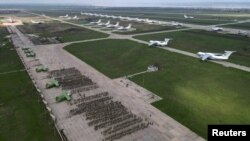 Орусиянын Таганрог аэродрому, 22-апрель, 2021-жыл. 
